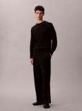 Black Cotton Jumper  Men