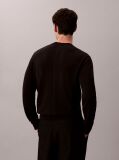 Black Cotton Jumper  Men