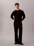 Black Cotton Jumper  Men