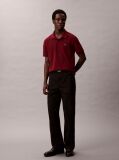 Red Cotton Piqué Polo Shirt  Men