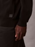 Black Long Sleeve Tech Knit Bomber  Men