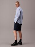 Blue Soft Twill Chino Shorts  Men