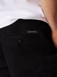 Black Soft Twill Chino Shorts  Men