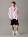Black Soft Twill Chino Shorts  Men
