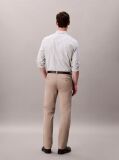 Khaki Cotton Signature Slim Chino Trousers  Men