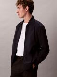 Blue Relaxed Bomber Jacket  Men