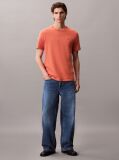 Orange Crew Neck T-Shirt  Men