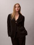 Black Soft Tailored Blazer  Women