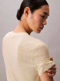 Beige Fine Gauge Viscose Jumper  Women