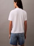 White Lyocell Mock Neck T-Shirt  Women