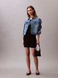 Black Logo Graphic Ribbed Tank Dress  Women
