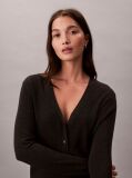 Black Fine Viscose Cardigan  Women
