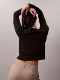 Black Fine Viscose Cardigan  Women