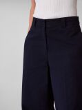 Blue Relaxed Straight Chino Trousers  Women