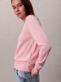 Pink Merino Wool Crew Neck Jumper  Women