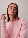 Pink Merino Wool Crew Neck Jumper  Women