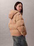 Brown 2-in-1 Down Puffer Jacket  Women