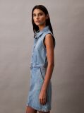 Denim Αμάνικο Denim Μίνι Φόρεμα  Γυναίκα