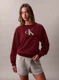Red Cropped Monogram Sweatshirt  Women