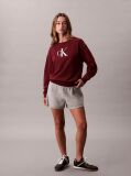 Red Cropped Monogram Sweatshirt  Women