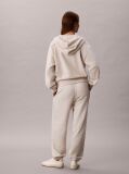 Beige Relaxed Monogram Joggers  Women