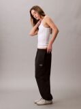 Black Relaxed Monogram Joggers  Women