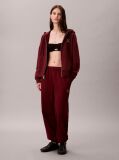 Red Relaxed Monogram Joggers  Women