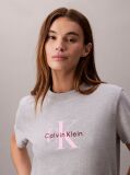 Grey Monogram Logo Tee  Women