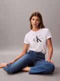 Denim Ψηλόμεσο Τζιν Σε Ίσια Γραμμή  Γυναίκα