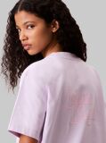 Purple Relaxed Bold Logo Graphic T-Shirt  Women
