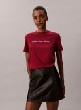 Κόκκινο Κοντομάνικο T-Shirt  Γυναίκα