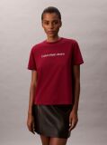 Κόκκινο Κοντομάνικο T-Shirt  Γυναίκα