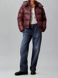 Red Short Down Puffer Jacket  Women