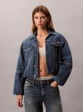 Denim Relaxed Denim Bubble Jacket  Women