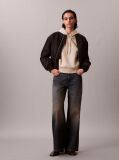 Beige Relaxed Premium Terry Hoodie  Women