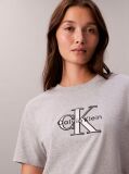 Grey Shine Monologo Graphic Classic T-Shirt  Women