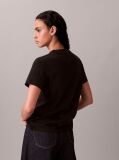 Black Shine Monologo Graphic Classic T-Shirt  Women