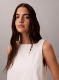 White Calvin Klein for women. Refined classics for a curated wardrobe. Minimalist essentials in signature silhouettes  Women