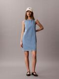 Denim Denim Mini Shift Dress  Women