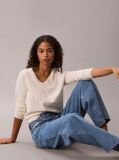 Denim Τζιν Με Φαρδιά Γραμμή  Γυναίκα