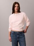 Pink Textured Knit Monogram Jumper  Women