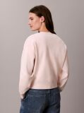 Pink Textured Knit Monogram Jumper  Women