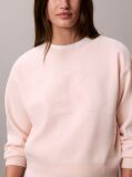 Pink Textured Knit Monogram Jumper  Women