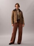 Brown Wide Leg Jeans  Women