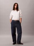 Denim Relaxed Cargo Barrel Jeans  Women