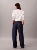 Denim Relaxed Cargo Barrel Jeans  Women