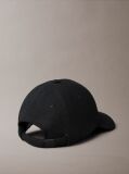 Black Felt Signature Logo Hardware Cap  Men