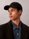 Black Felt Signature Logo Hardware Cap  Men