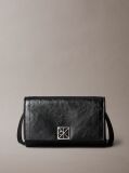 Black Emblem Logo Wallet  Women