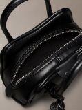 Black Mini Shoulder Bag Charm  Women